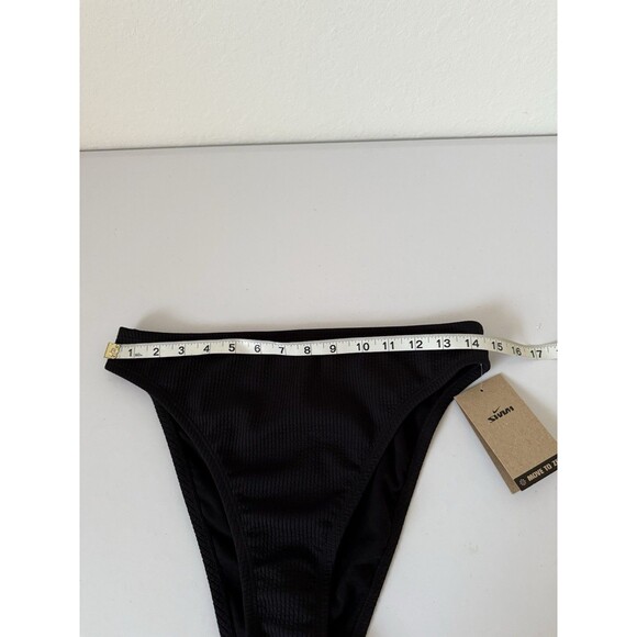 NIKE Women Essential High Waist‎ Lined Bottom Black NESSD234-001 - Large NWT - Picture 8 of 12